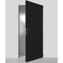 PORTE METALLIQUE 1V 900X2100 NOIR NINZ