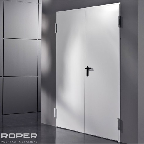 PORTE COUPE FEU 1H 1400*2150 2V DROITE ROPER