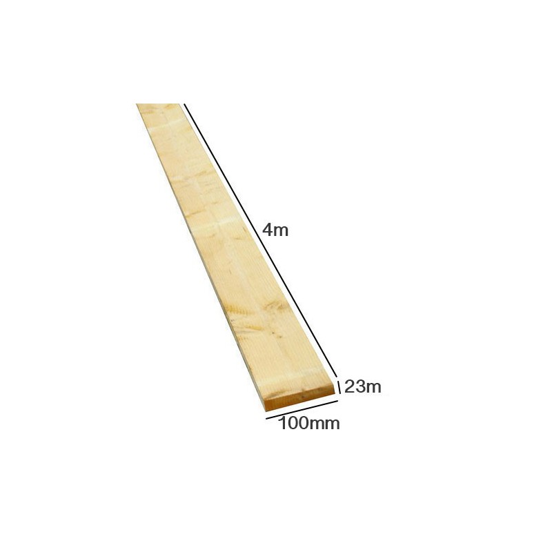 Bois Blanc Autrichien 23/100/4M Planche