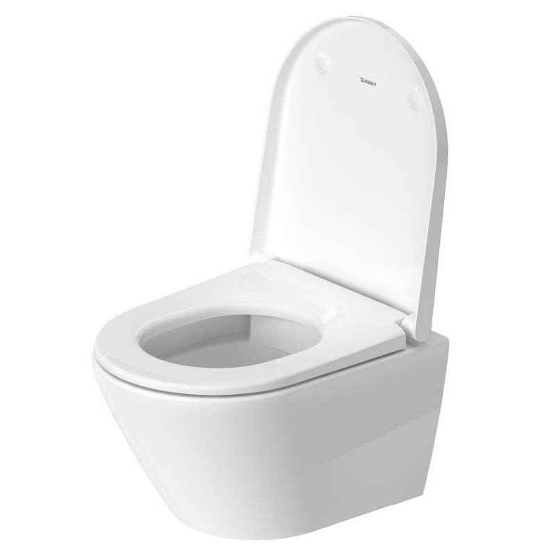 Duravit Starck 3 SET WC suspendu Rimless avec abattant WC,blanc