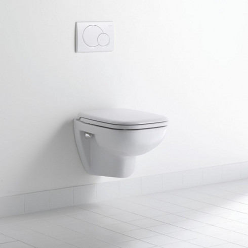 Cuvette suspendue d-code 54cm blanc Duravit