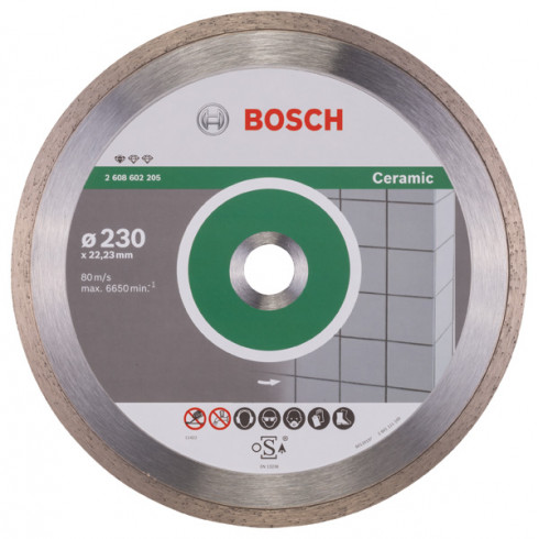 Disque à tronçonner diamanté Standard for Ceramic Bosch