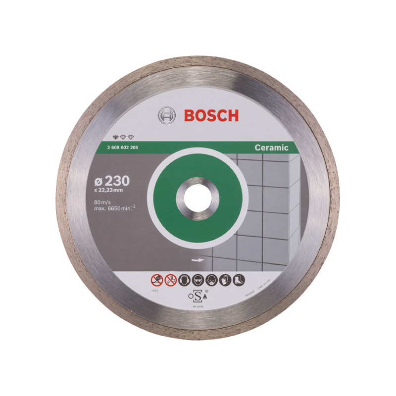 Disque à tronçonner diamanté Standard for Ceramic Bosch