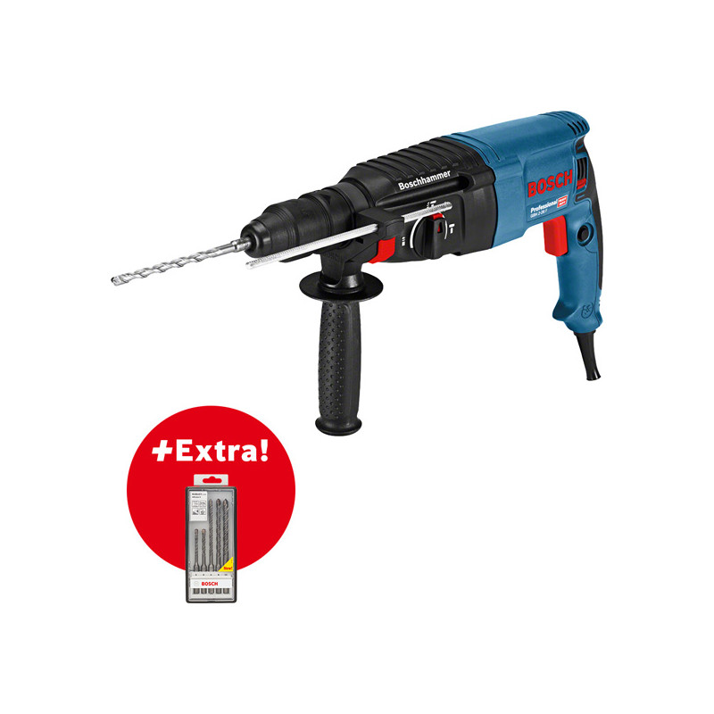 Perforateur SDS plus GBH 2-26 F Professional + 5 SDS-PLUS 5 Bosch