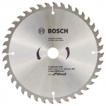 Disque Circulaire 184x2.2/1.4x20 40T Eco Wood BOSCH