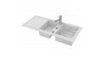 Evier de cuisine 116x50 Cassia Blanc DURAVIT