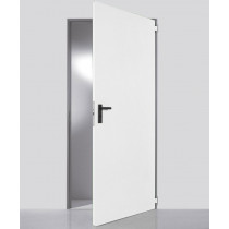PORTE METALLIQUE 1V 1300X2100 BLANC NINZ