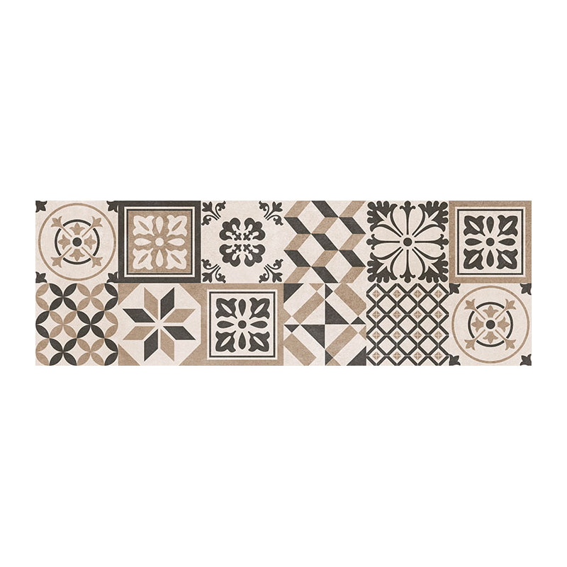 FAIENCE MOTIF CONCRETE GRIS FONCE 22X66 SOMOCER
