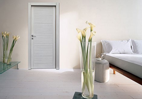 Portes Intérieures Modernes en bois et PVC chez COMAF